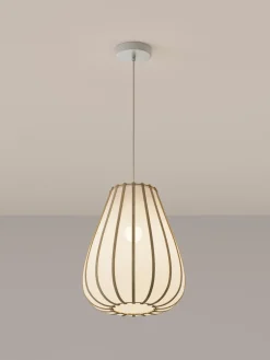 Lámpara de techo de bambú Salma