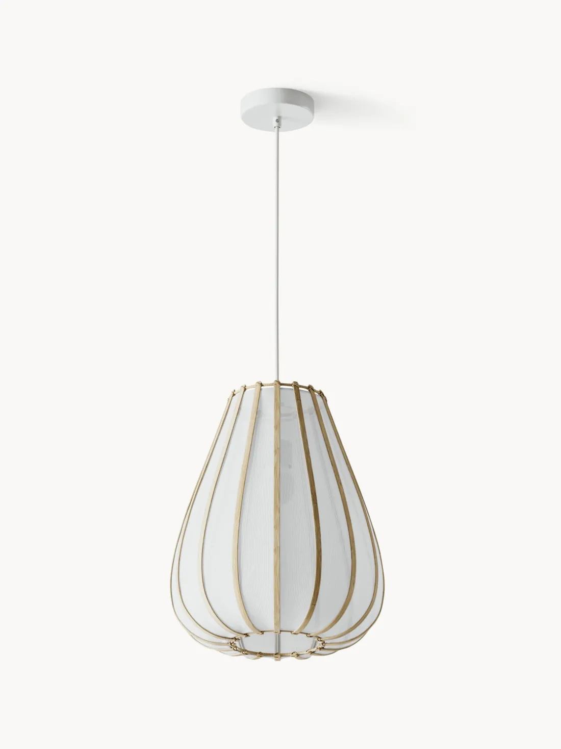 Lámpara de techo de bambú Salma