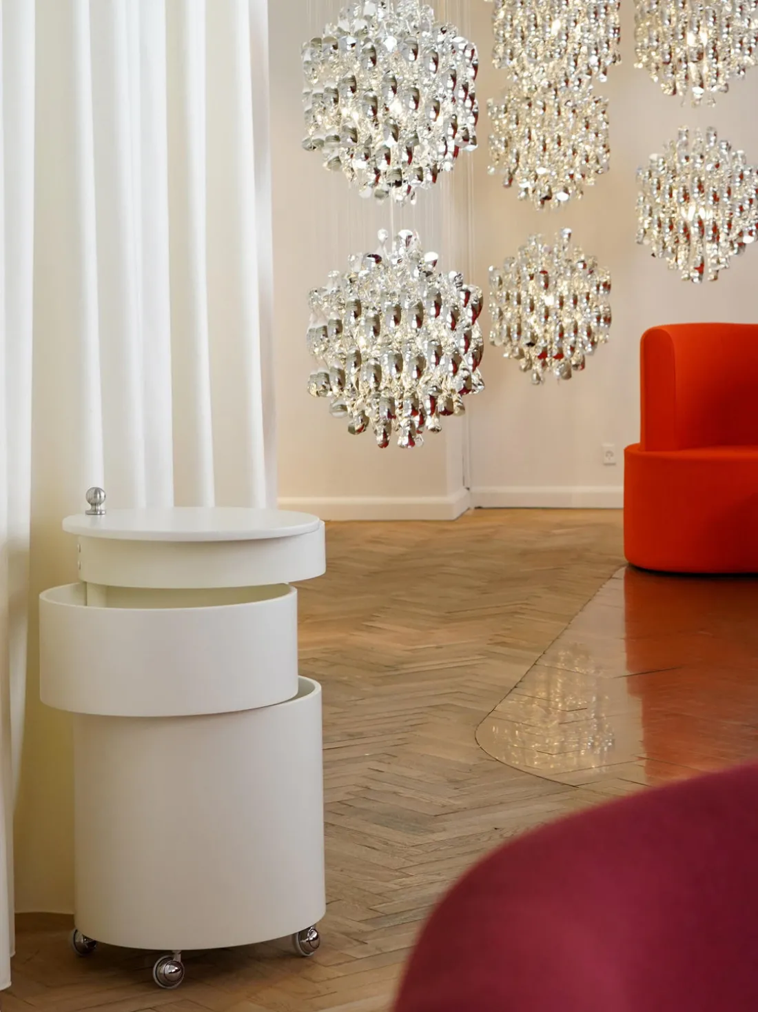 Lámpara de techo de diseño Verner Panton Spiral SP01