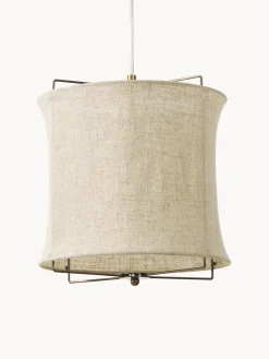 Lámpara de techo de lino Clouds