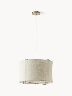 Lámpara de techo de lino Clouds