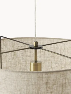 Lámpara de techo de lino Clouds