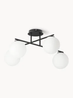 Lámpara de techo de vidrio opalino Atlanta