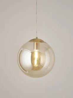 Lámpara de techo de vidrio Bao