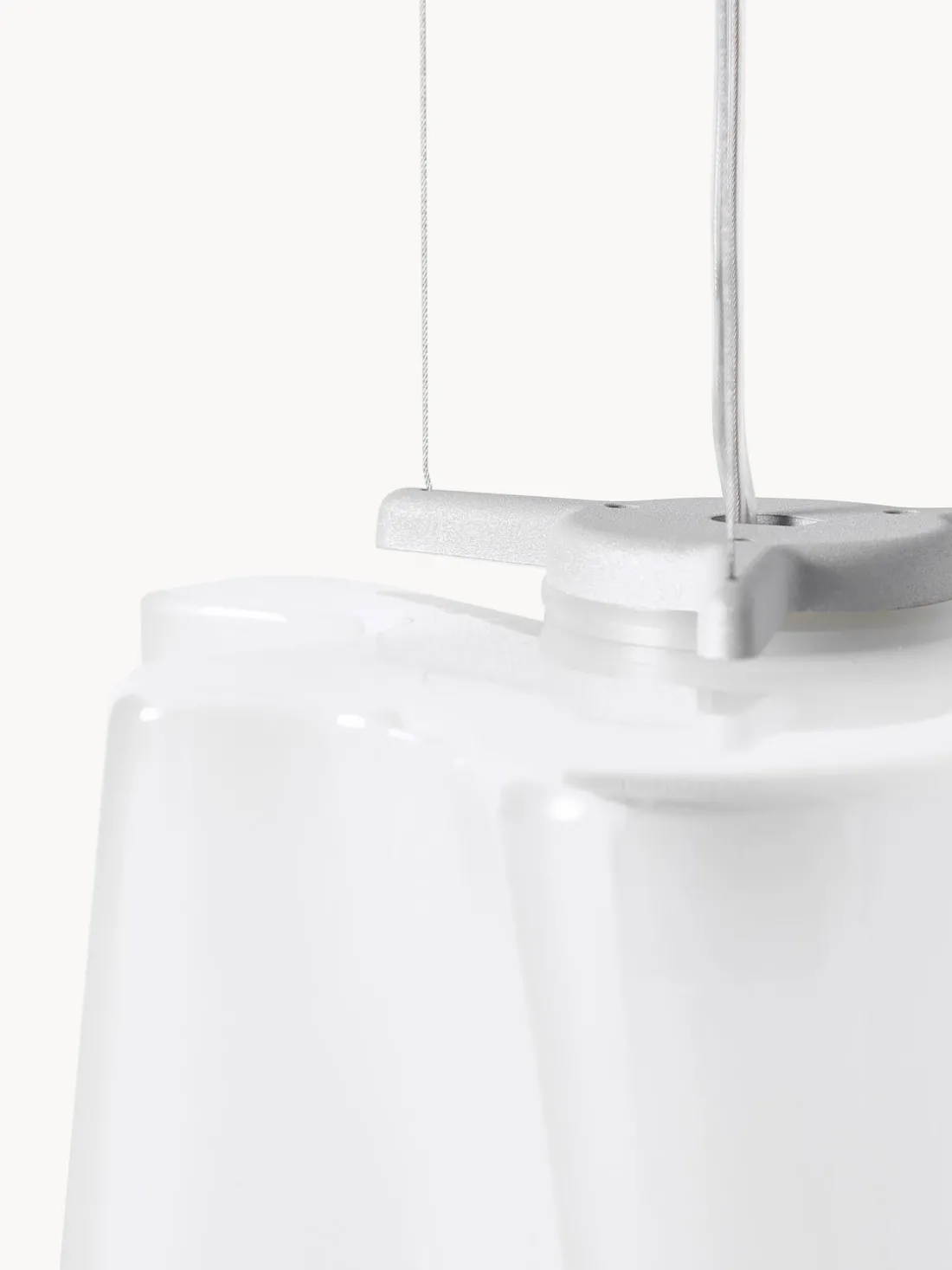 Lámpara de techo de vidrio soplado artesanalmente Logico