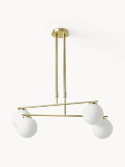 Lámpara de techo de vidrio opalino Atlanta