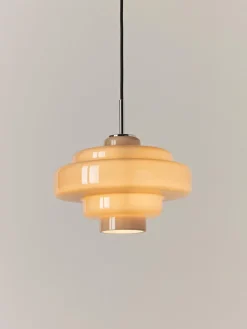 Lámpara de techo de vidrio Millie