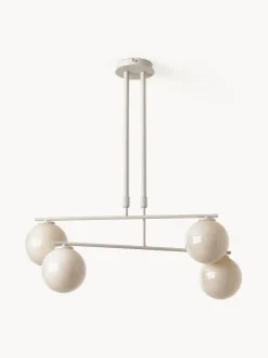 Lámpara de techo de vidrio opalino Atlanta