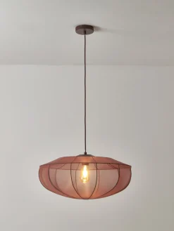 Lámpara de techo en tejido malla Beau