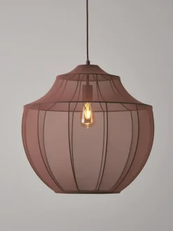 Lámpara de techo en tejido malla Beau