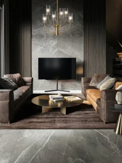 Lámpara de techo grande Arco