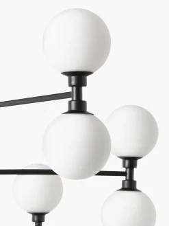 Lámpara de techo grande de vidrio opalino Grover