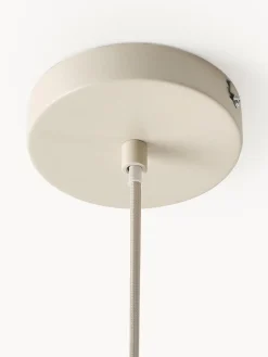 Lámpara de techo grande de lino Lace