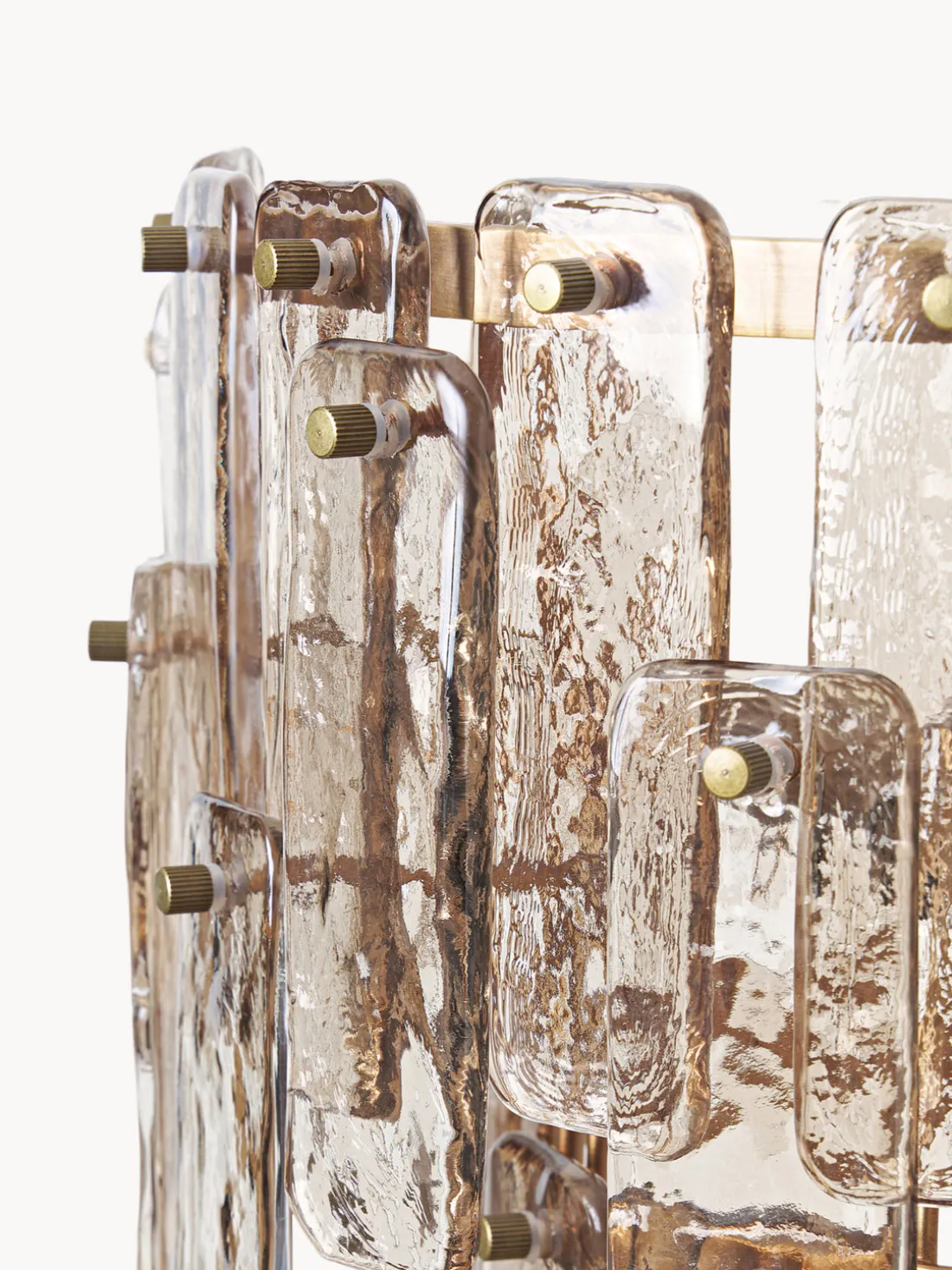 Lámpara de techo grande de vidrio Cersei