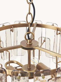 Lámpara de techo grande de vidrio Cersei