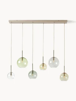 Lámpara de techo grande esferas de vidrio Raquel