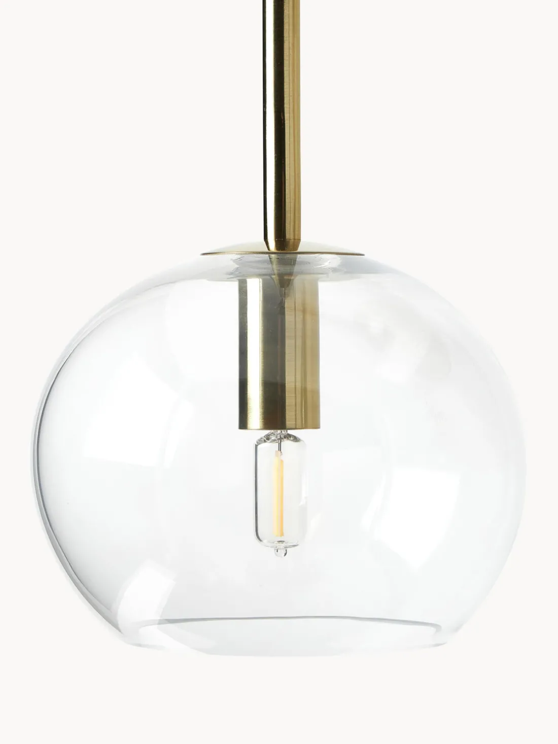 Lámpara de techo grande esferas de vidrio Raquel