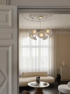 Lámpara de techo grande Petalii