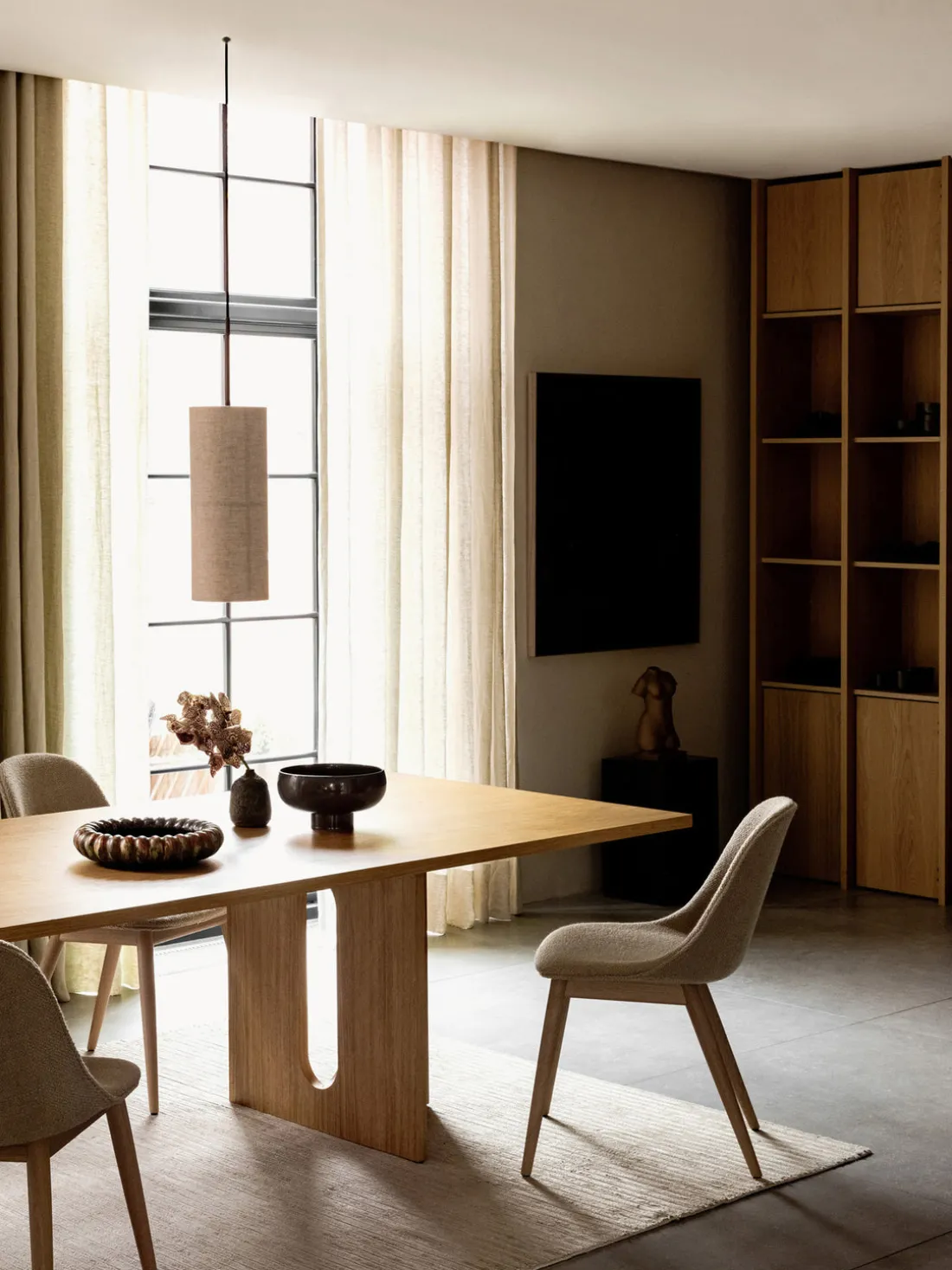 Lámpara de techo Hashira, Ø18 cm