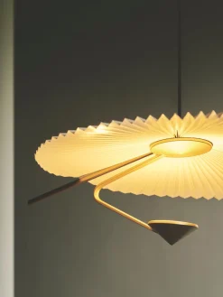 Lámpara de techo LED grande regulable Liris