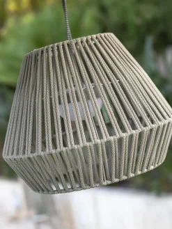 Lámpara de techo LED para exterior regulable Conta, portátil