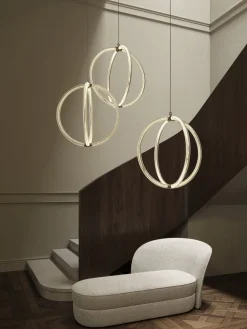 Lámpara de techo LED regulable Luminora Light, tamaños diferentes