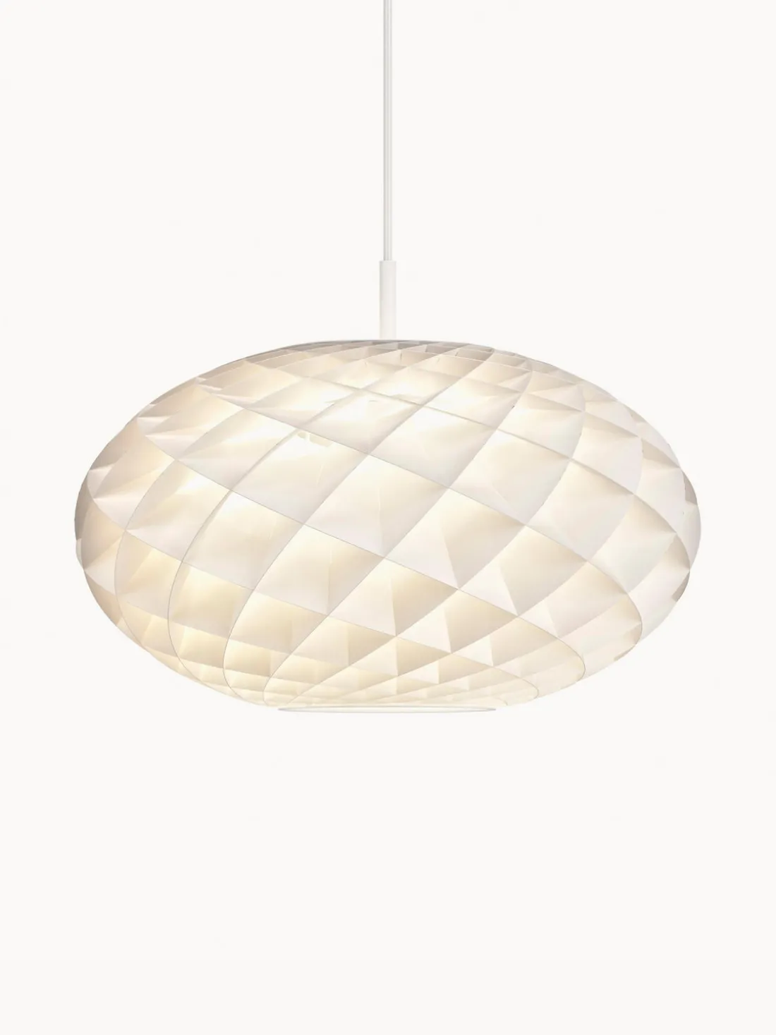 Lámpara de techo ovalada Patera