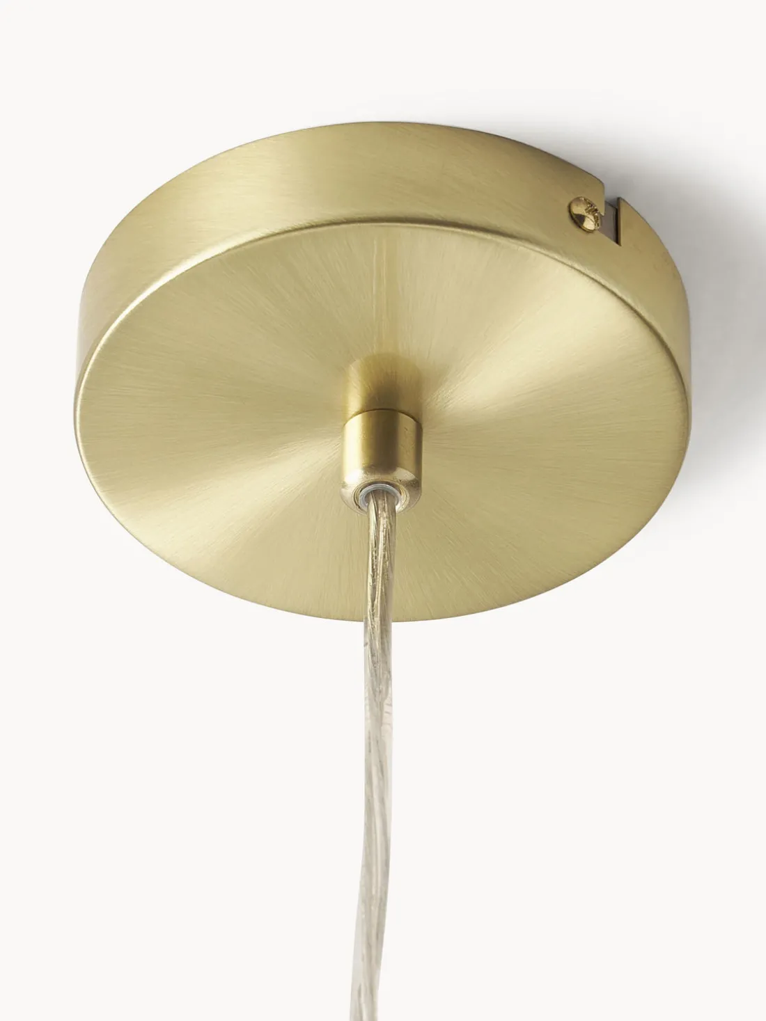 Lámpara de techo pequeña de vidrio Lee