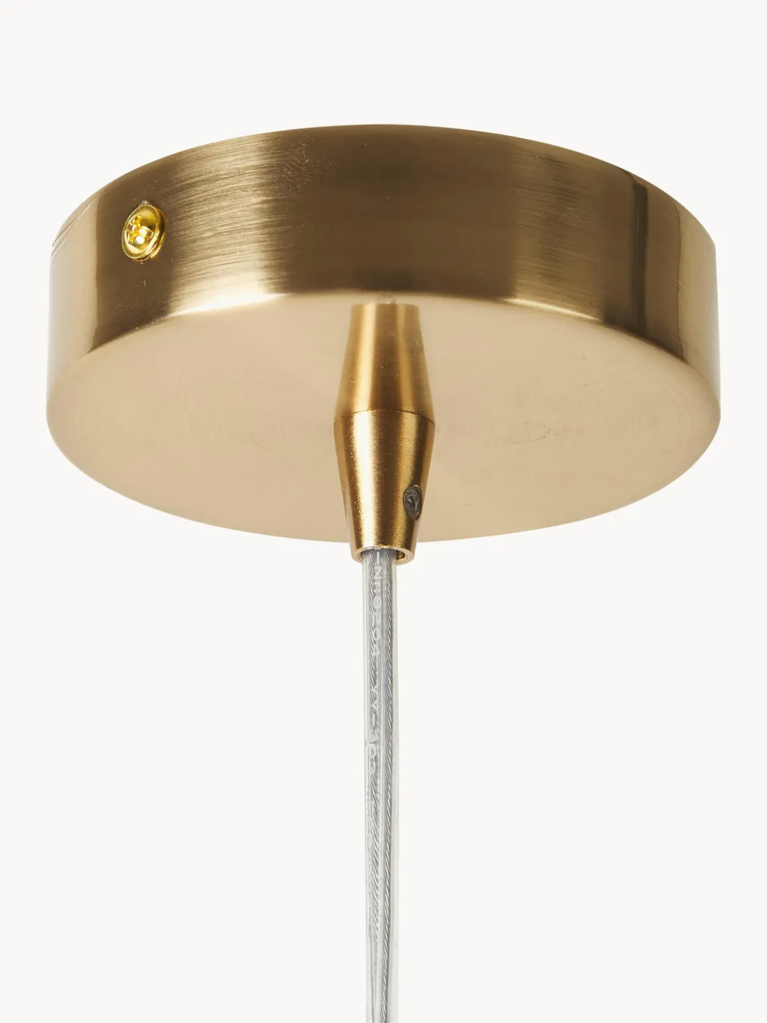 Lámpara de techo pequeña de vidrio Vario