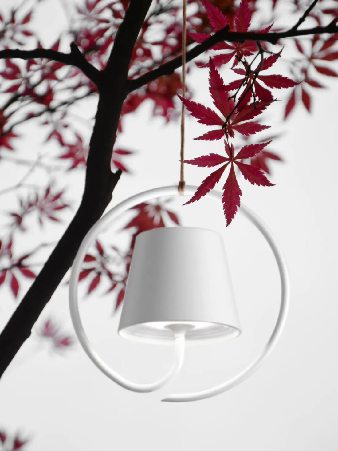 Lámpara de techo pequeña LED para exterior regulable Poldina