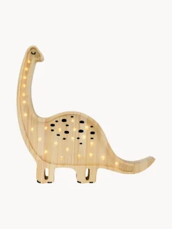 Lámpara infantil LED artesanal regulable Diplodocus, con función de temporizador