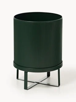 Maceta con superficie estriada Bau, 38 cm