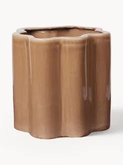 Macetero artesanal Sonja, 36 cm