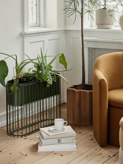 Macetero artesanal Sonja, 36 cm