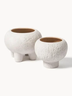 Macetero de gres Elm, 27 cm