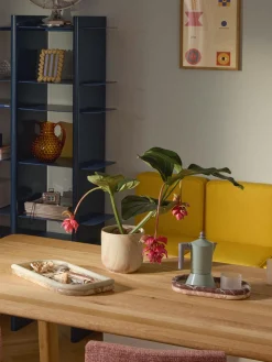 Macetero en look mármol Kiko, 17 cm