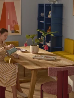 Macetero en look mármol Kiko, 17 cm