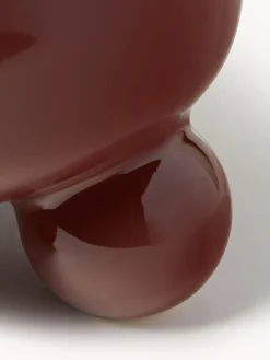 Macetero grande de dolomita Olea, 32 cm