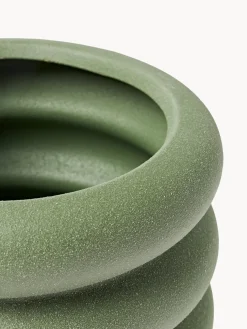 Macetero pequeño de gres Rudi, 16 x 5 cm