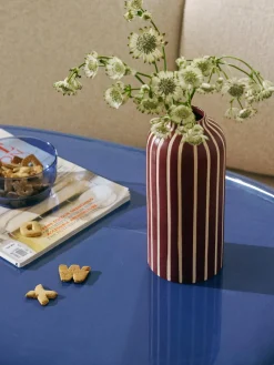 Macetero pintado a mano Elio, 23 cm