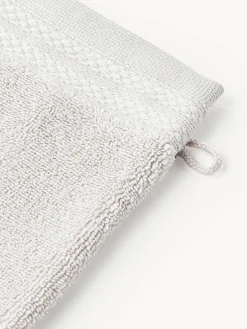 Manoplas de baño de algodón ecológico Premium, 2 uds.