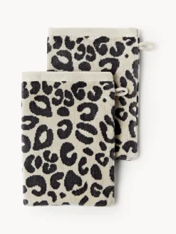 Manoplas de baño Leo, 2 uds.