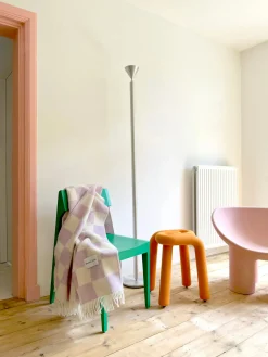 Manta de lana a cuadros Checkerboard