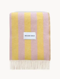 Manta de lana a rayas Candy Wrap