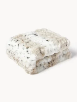 Manta de piel sintética leopardo Skins