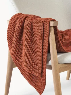 Manta de punto de algodón ecológico Adalyn