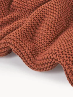 Manta de punto de algodón ecológico Adalyn