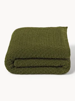 Manta de punto mullida de chenilla Everly