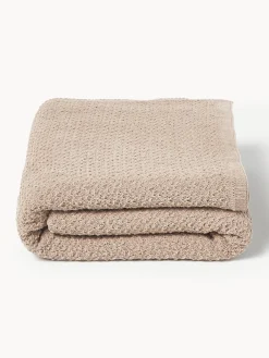 Manta de punto mullida de chenilla Everly