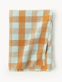 Mantel artesanal de lino Vida